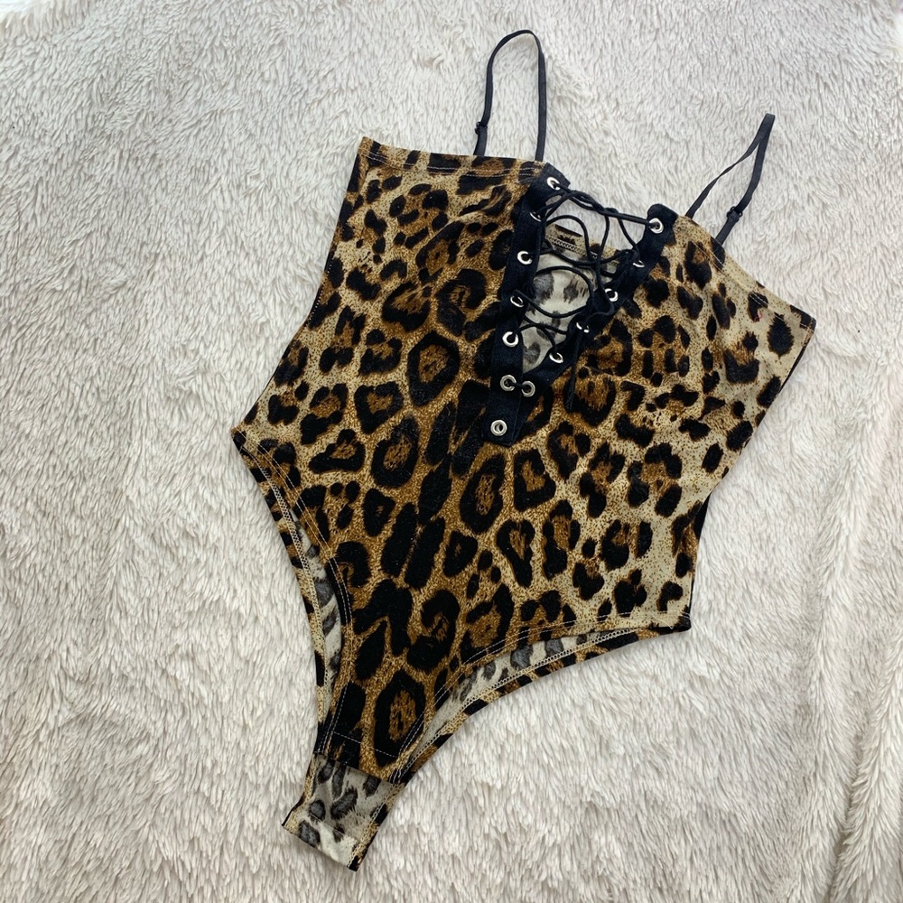 Leopard bodysuit